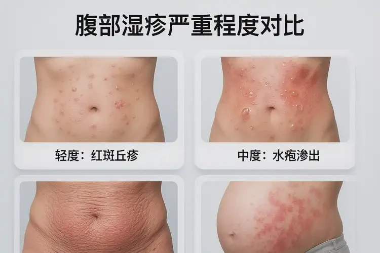 女人肚子上出濕疹可以徹底自愈嗎(圖2)