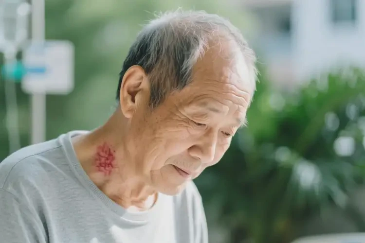 老年人脖子上容易長濕疹不管它會自己好嗎(圖4)