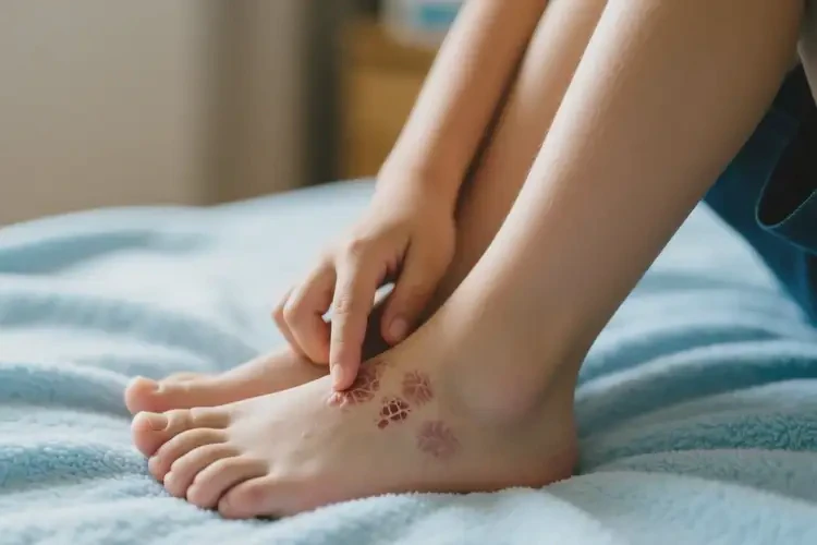 男生腳上長(zhǎng)濕疹能徹底自愈嗎(圖3)