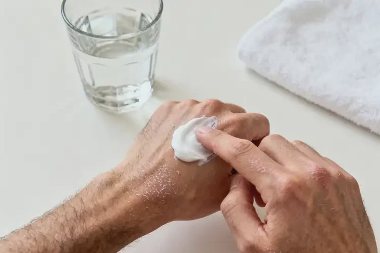 男性手上長濕疹能夠徹底治愈嗎(圖3)