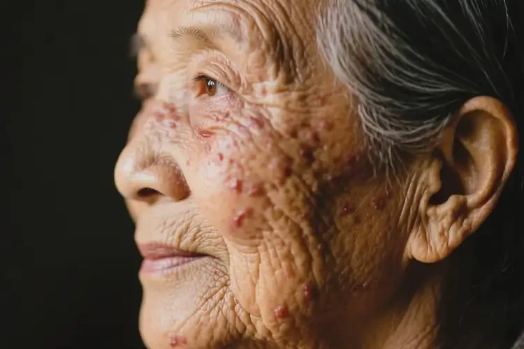 老年人面部容易起濕疹不管它會自己自愈嗎(圖2)