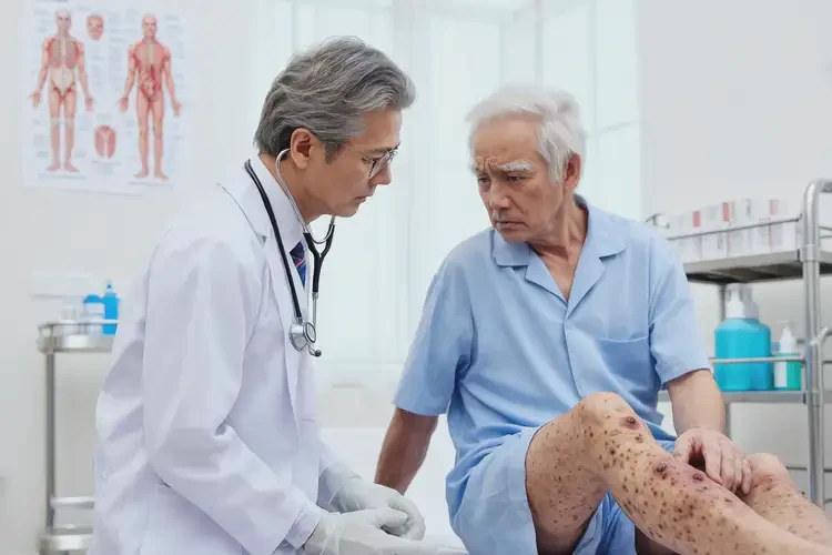 老人大腿上容易起濕疹可以徹底自愈嗎(圖3)