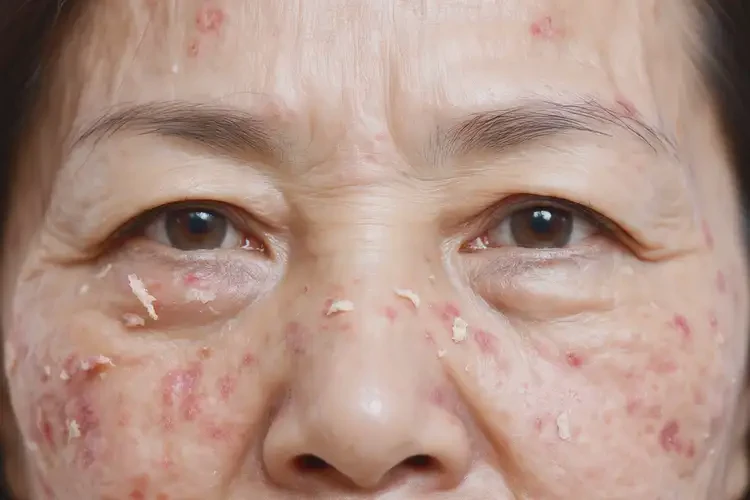 女性面部經(jīng)常長(zhǎng)濕疹不管它會(huì)自己痊愈嗎(圖4)