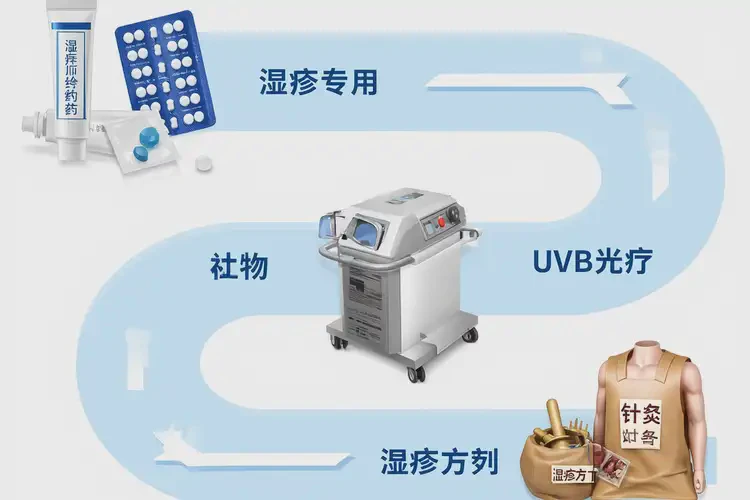 青年人身上出濕疹不管它會(huì)自己好嗎(圖1)