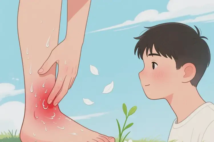 男生四肢長濕疹能靠自己自愈嗎(圖3)