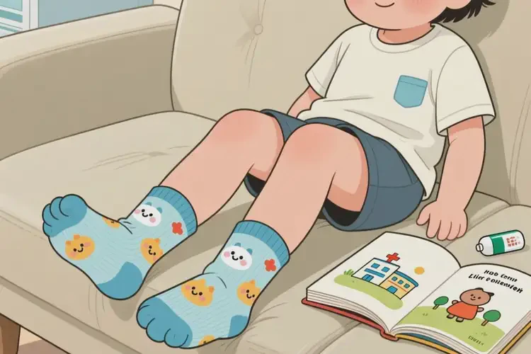 儿童脚上出湿疹可以彻底自愈吗(图1)