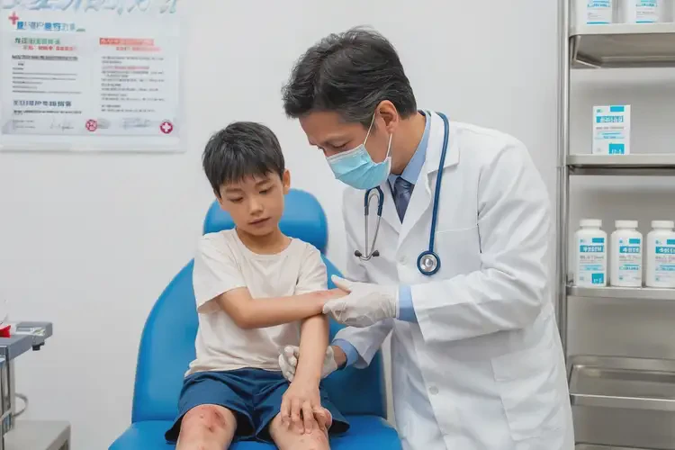 少兒四肢起濕疹能靠自己自愈嗎(圖2)