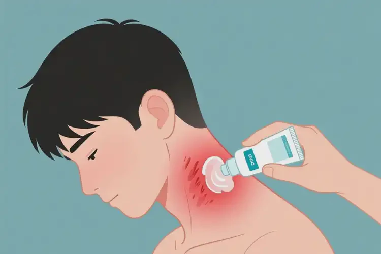 男生脖子长湿疹能够彻底治愈吗(图2)