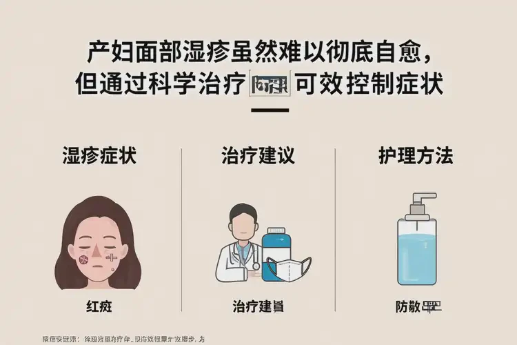 产妇面部经常长湿疹可以彻底自愈吗(图1)