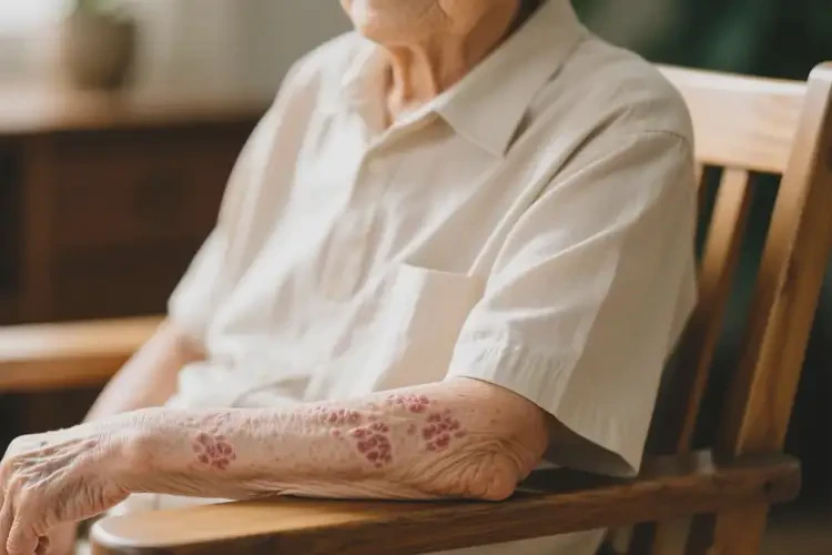 高齡老人身上起濕疹不管它會自己好嗎(圖3)