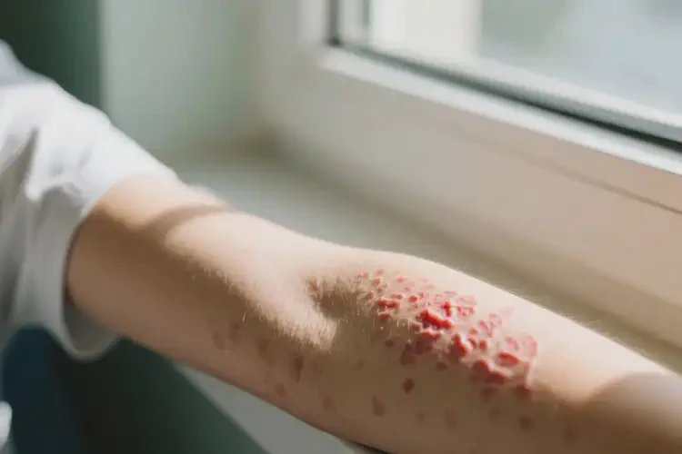 青少年手臂容易长湿疹可以彻底自愈吗(图4)