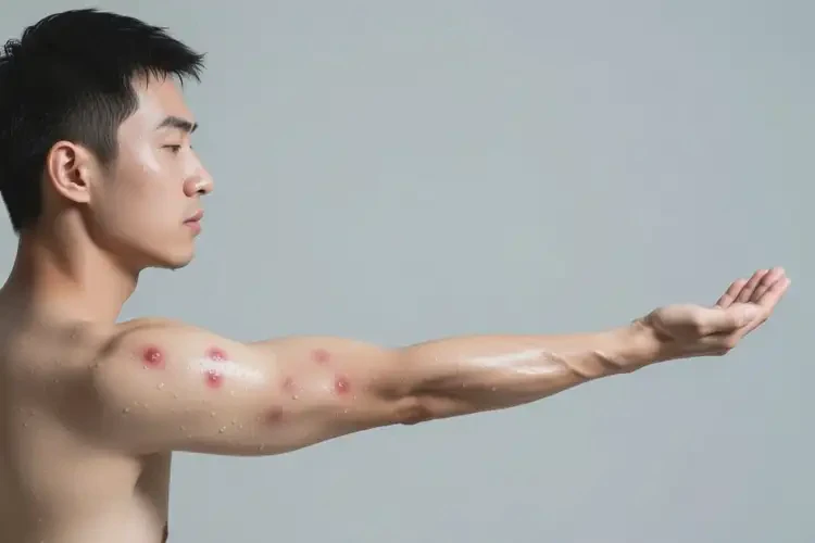 男人手臂容易起濕疹能不能徹底自愈(圖2)