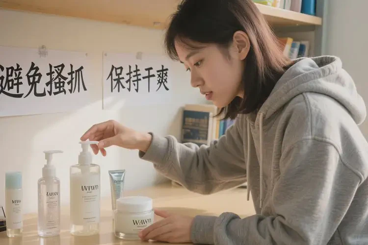 大學(xué)生脖子上偶爾起濕疹可不可以徹底自愈(圖1)