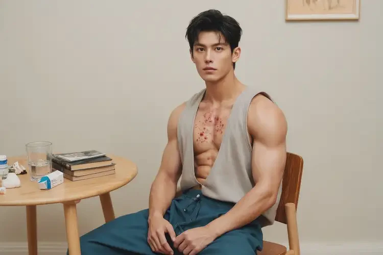 青年人肚子經(jīng)常長濕疹不管它會自己自愈嗎(圖1)