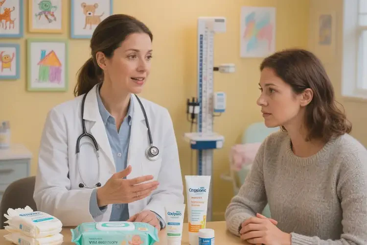 幼兒屁股上有濕疹能靠自己自愈嗎(圖2)