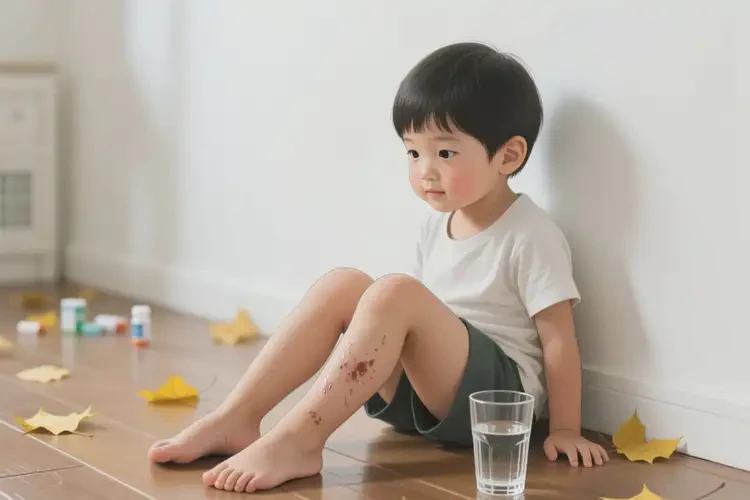 少兒小腿偶爾起濕疹不管它會(huì)自己痊愈嗎(圖2)