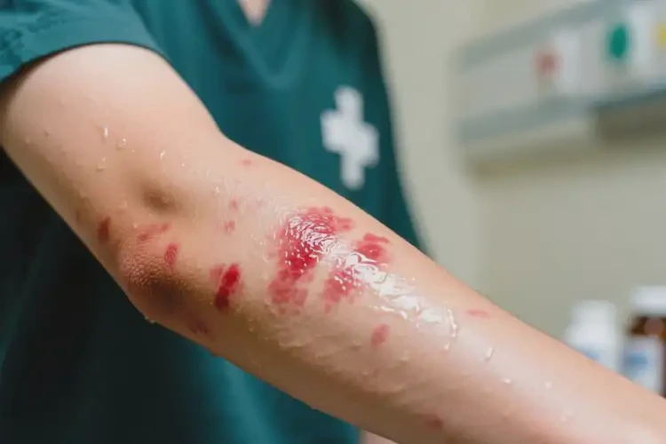 青少年手臂上經(jīng)常長濕疹能不能徹底自愈(圖3)