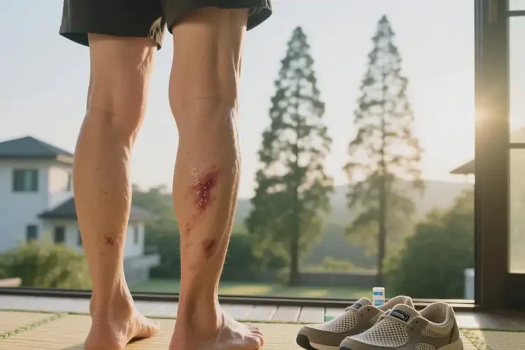 老人大腿上偶爾長(zhǎng)濕疹能徹底自愈嗎(圖1)