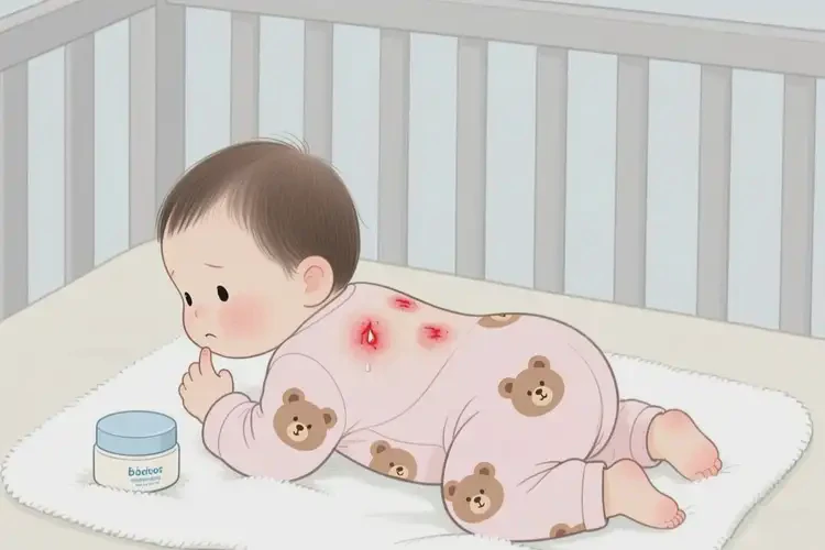 幼兒身上經(jīng)常長濕疹不管它會(huì)自己好嗎(圖3)