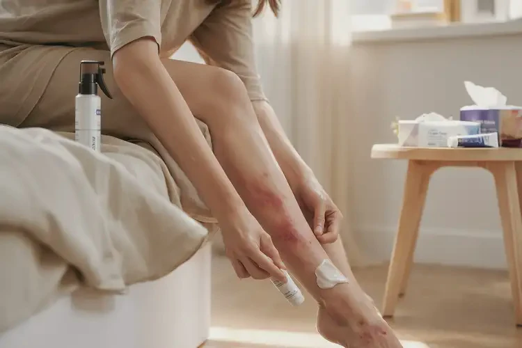 產(chǎn)婦小腿容易起濕疹不管它會(huì)自己痊愈嗎(圖3)