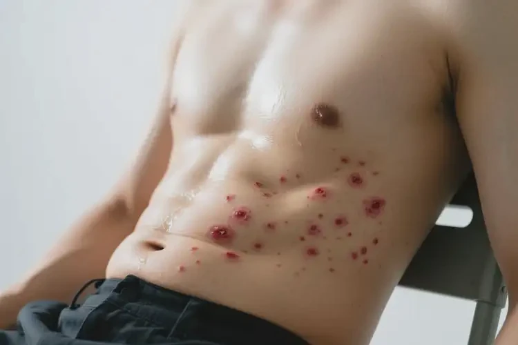 男人肚子上偶爾起濕疹可不可以徹底自愈(圖2)