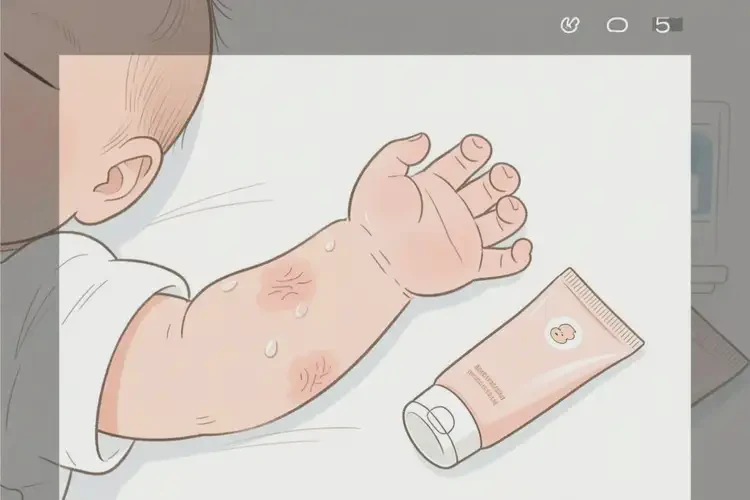 新生兒手臂上經(jīng)常長濕疹可不可以徹底自愈(圖2)