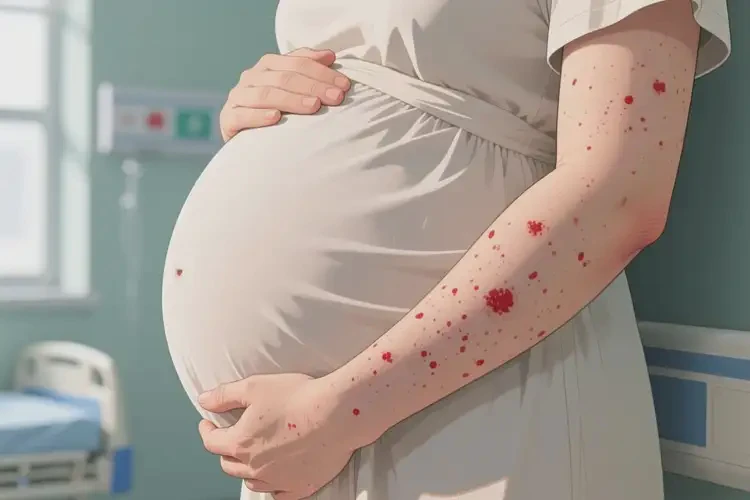 孕婦四肢長濕疹能靠自己自愈嗎(圖2)