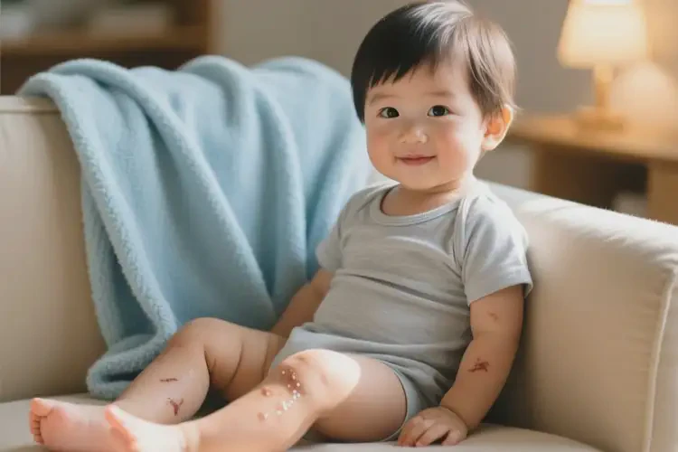 孩子四肢出濕疹能徹底自愈嗎(圖1)