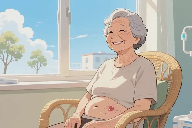 老年人肚子上出現(xiàn)濕疹不管它會自己好嗎(圖3)