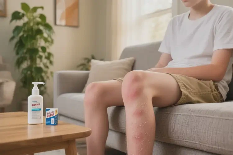 青少年小腿起濕疹不管它會(huì)自己自愈嗎(圖4)