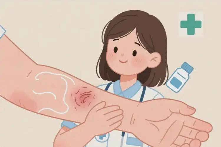 女生手臂上經(jīng)常長(zhǎng)濕疹能夠徹底治愈嗎(圖2)