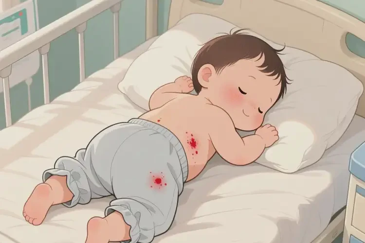 幼兒屁股上偶爾起濕疹不管它會自己好嗎(圖1)