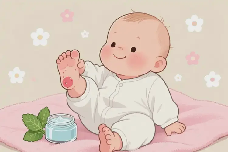 嬰幼兒腳上有濕疹不管它會自己好嗎(圖4)