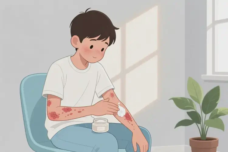 青少年四肢容易起濕疹能夠徹底治愈嗎(圖4)