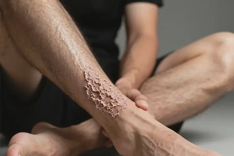 男性小腿出濕疹不管它會自己自愈嗎(圖2)