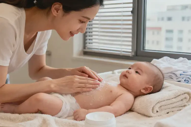 新生儿全身偶尔长湿疹能靠自己自愈吗(图3)