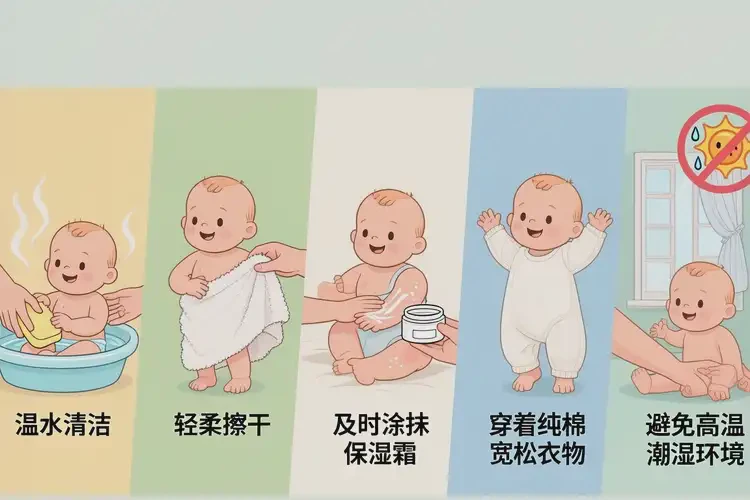 幼兒脖子經(jīng)常長濕疹可不可以徹底自愈(圖1)