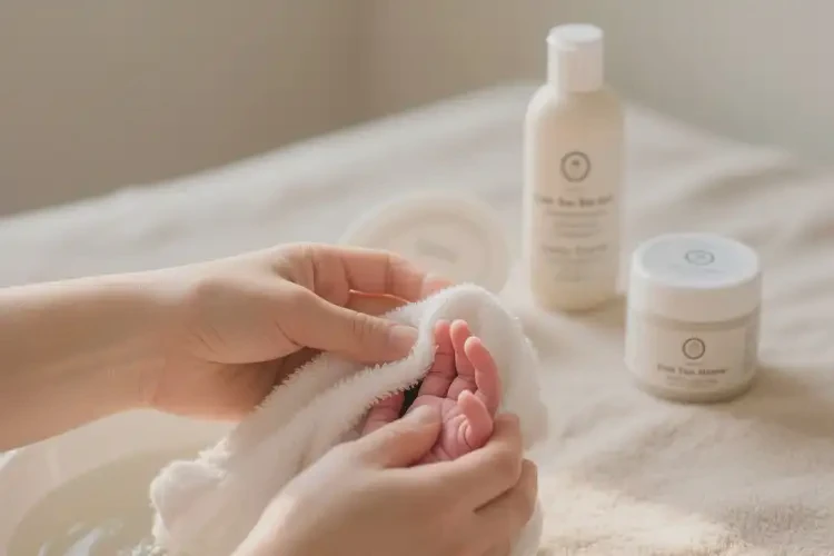 新生兒手上起濕疹可以徹底自愈嗎(圖1)