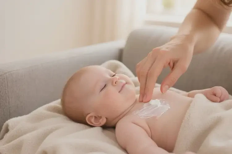 孩子脖子上起濕疹能靠自己自愈嗎(圖4)