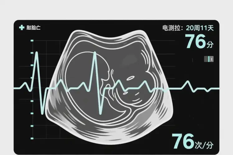 孕20周1天胎心76寶寶還能要嗎(圖2)