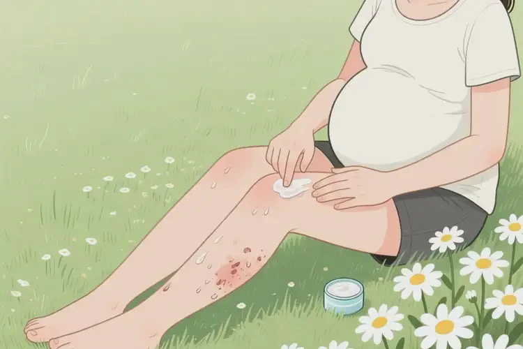 孕婦小腿容易起濕疹可以徹底自愈嗎(圖1)