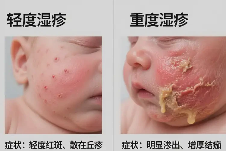 新生兒手臂起濕疹不管它會自己好嗎(圖2)