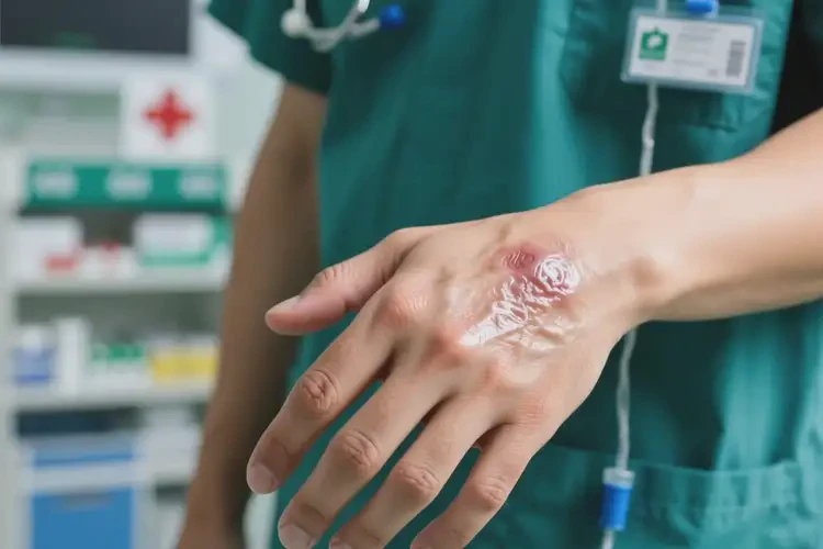 男人手上出現(xiàn)濕疹不管它會自己好嗎(圖2)