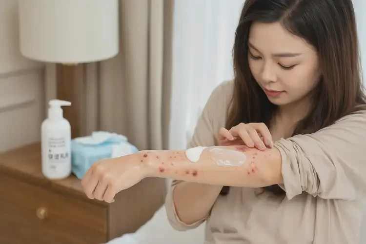 产妇手臂上起湿疹可以彻底自愈吗(图3)