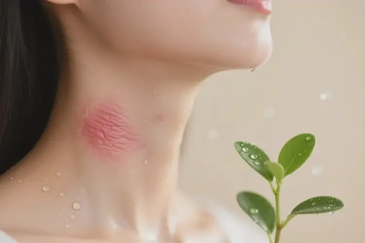 女性脖子上出湿疹可不可以彻底自愈(图2)