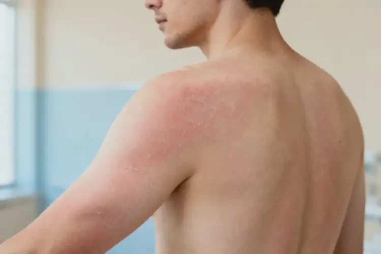 男生全身起濕疹可以徹底自愈嗎(圖1)
