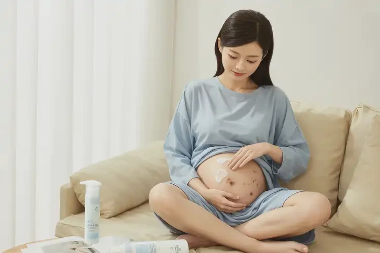 孕婦肚子有濕疹能靠自己自愈嗎(圖2)