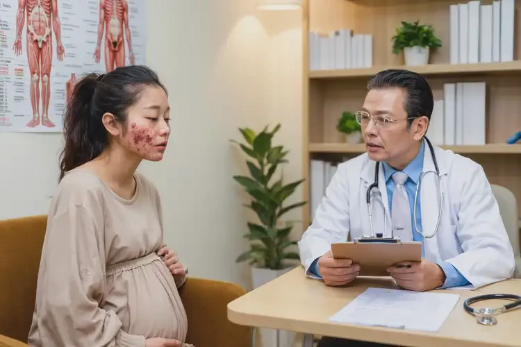 哺乳期媽媽面部出現(xiàn)濕疹能徹底自愈嗎(圖2)