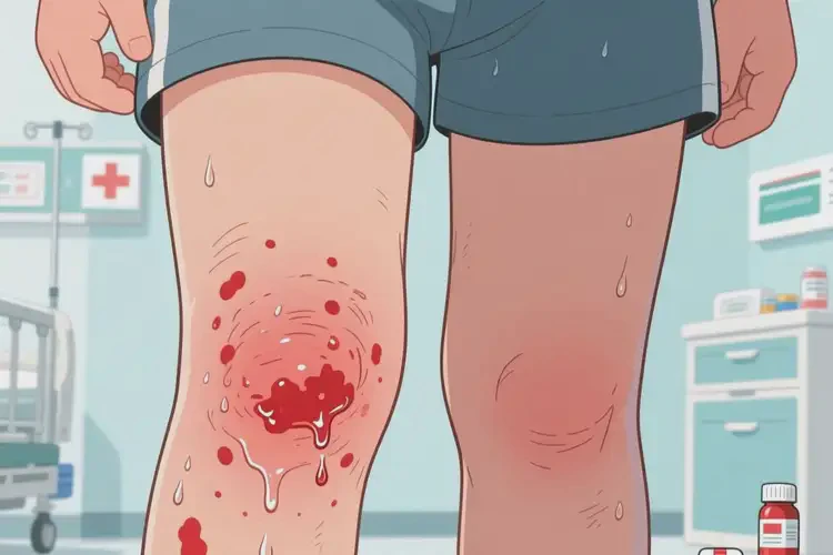 小孩大腿起濕疹能靠自己自愈嗎(圖3)