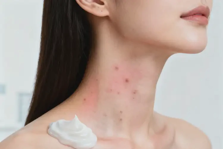 女生脖子經(jīng)常起濕疹不管它會自己自愈嗎(圖1)